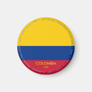 Íman Ímã de Bandeira da Colômbia
