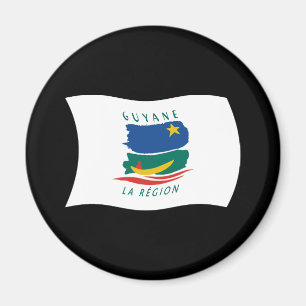 Íman Ímã de Bandeira da Guiana Francesa