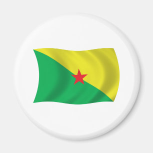 Íman Ímã de Bandeira da Guiana Francesa