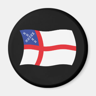 Íman Ímã de Bandeira da Igreja Episcopal dos EUA