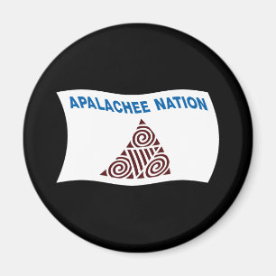 Íman Ímã de Bandeira da Nação Apalachee