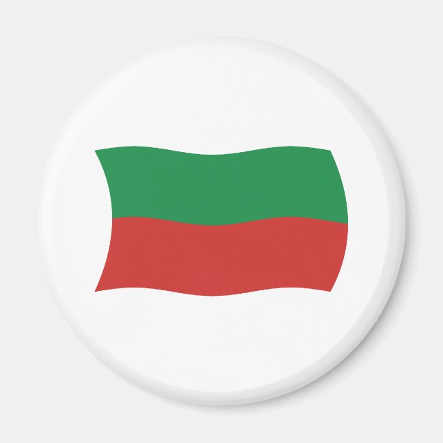 Íman Ímã de Bandeira da Nação Sac & Fox (Iowa) (Frente)