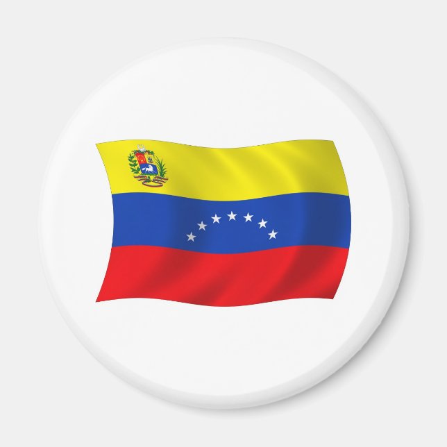 Íman Ímã de Bandeira da Venezuela (Frente)