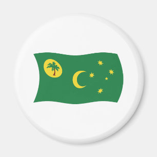 Íman Ímã de Bandeira das Ilhas Cocos