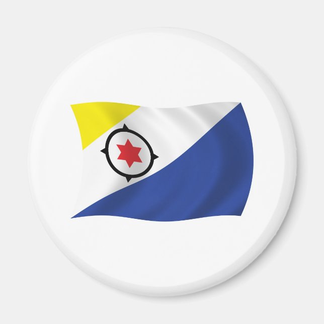 Íman Ímã de Bandeira de Bonaire (Frente)