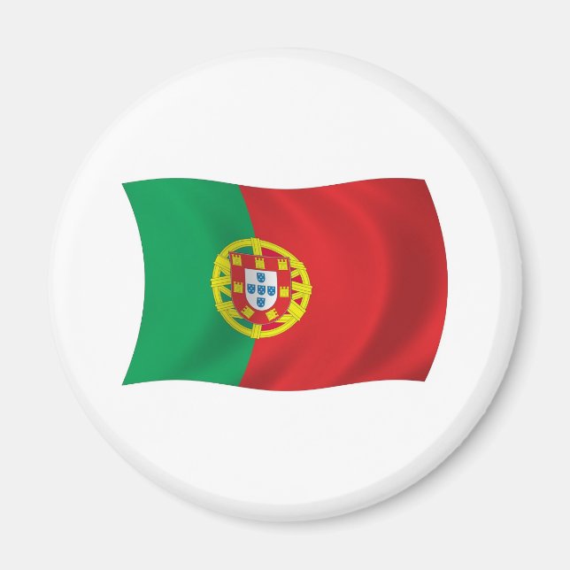 Íman Ímã de Bandeira de Portugal (Frente)