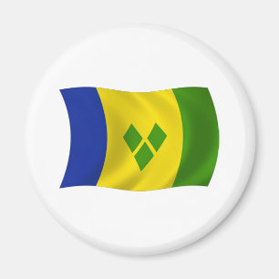 Íman Ímã de Bandeira de São Vicente e Granadinas
