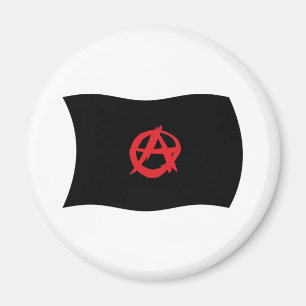 Íman Ímã de Bandeira do Movimento Anarquista