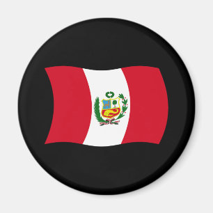 Íman Ímã de Bandeira do Peru
