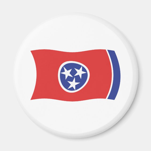 Íman Ímã de Bandeira do Tennessee (Frente)