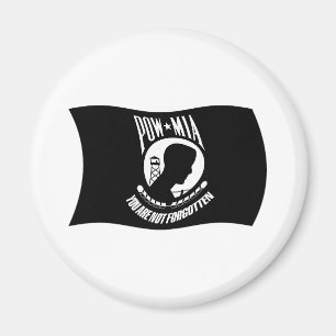 Íman Ímã de Bandeira dos POW's & MIA's