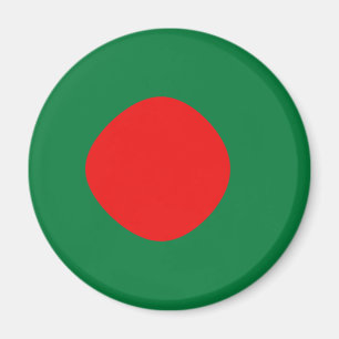 Íman Ímã de Bandeira Fisheye de Bangladesh