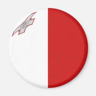 Íman Ímã de Bandeira Fisheye de Malta