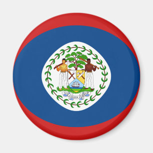 Íman Ímã de Bandeira Olho de Peixe Belize