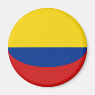 Íman Ímã de Bandeira Olho de Peixe da Colômbia