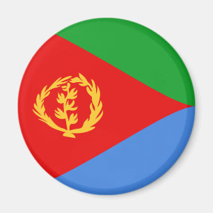 Íman Ímã de Bandeira Olho de Peixe da Eritreia