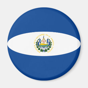 Íman Ímã de Bandeira Olho de Peixe de El Salvador