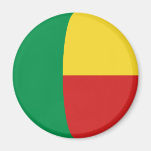 Íman Ímã de Bandeira Olho de Peixe do Benim