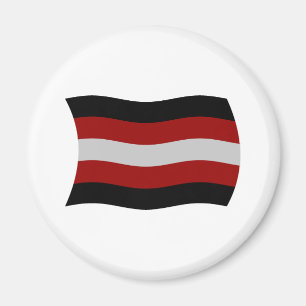 Íman Ímã de Bandeira Satanista