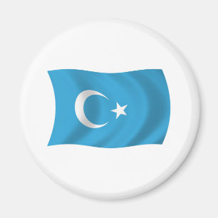 Íman Ímã de Bandeira Uigur de Xinjianj