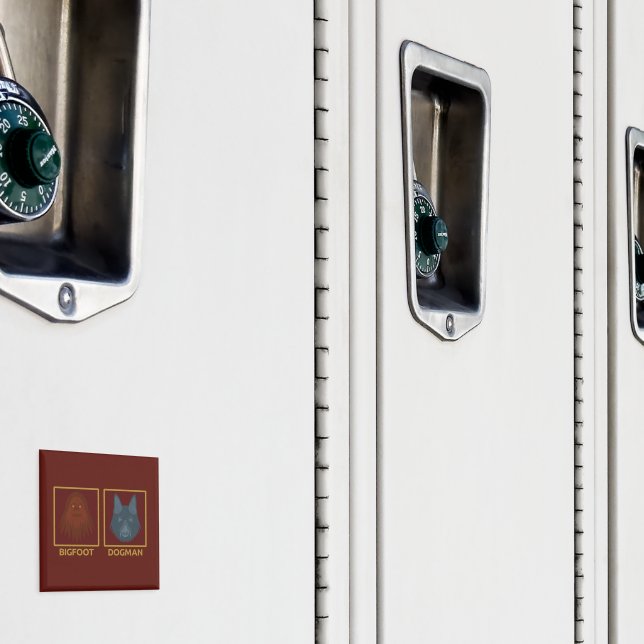 Íman Ímã de Bigfoot e Dogman (In Situ (Locker))