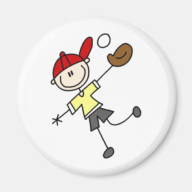 Íman Ímã de Bola de Beisebol (Frente)