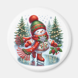 Íman Ímã de Boneco de Neve
