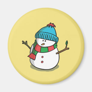 Íman Ímã de Boneco de Neve de Natal