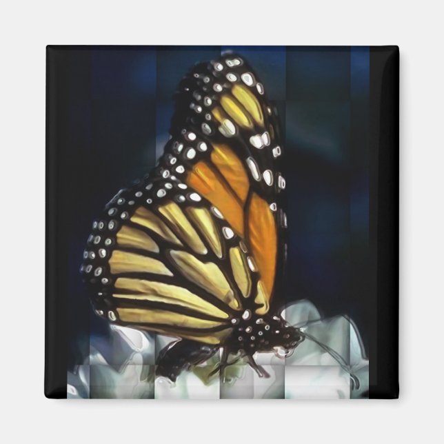 Íman ímã de borboleta (Frente)