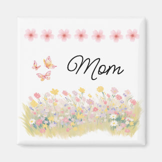 Íman Ímã de Borboleta de Flor Silvestre Personalizado