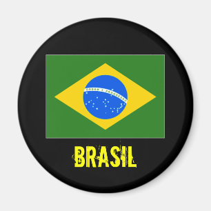 Íman Ímã de Brasil (preto)