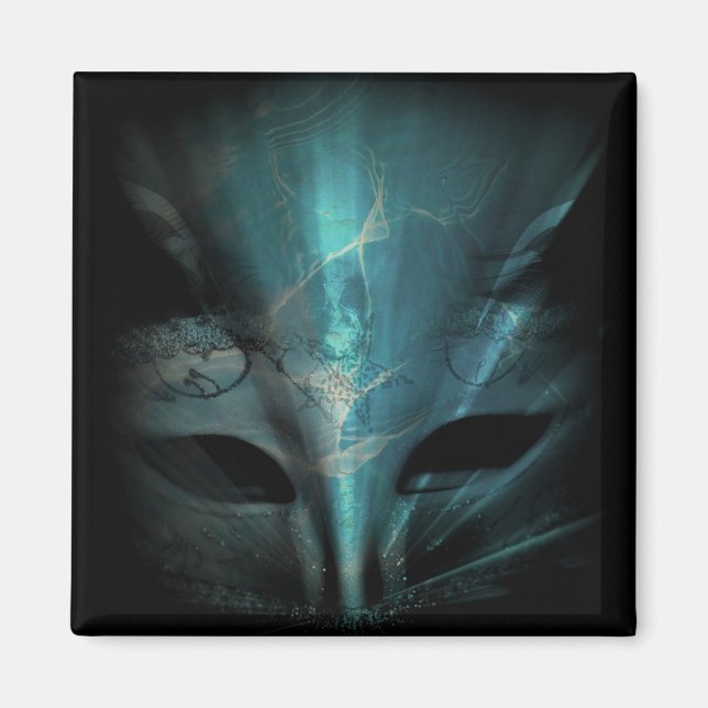 Íman Ímã de Brilho de Pena Celestial (Frente)