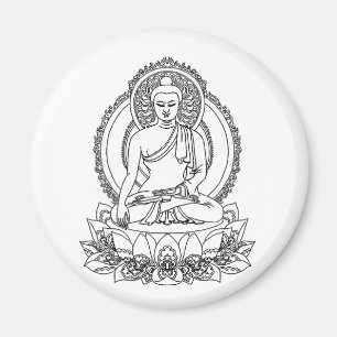 Íman Ímã de Buddha da serenidade