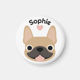 Íman Ímã de Bulldog Francês Personalizado, Presente par
