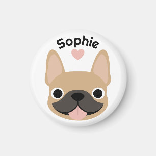 Íman Ímã de Bulldog Francês Personalizado, Presente par