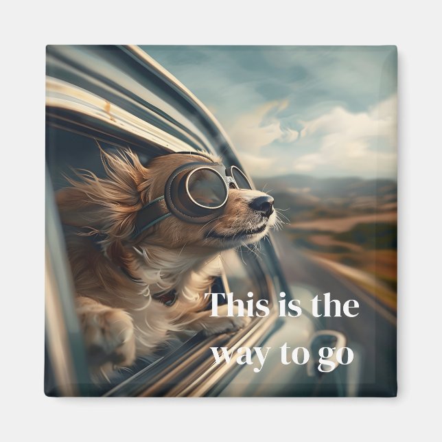 Íman Ímã de Cachorrinho (Frente)