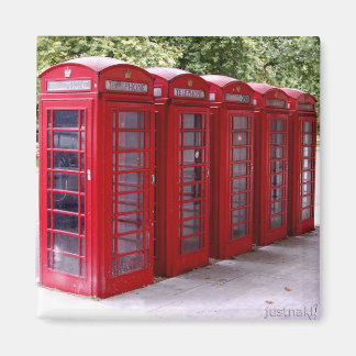 Íman ímã de caixa vermelha