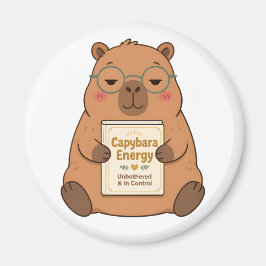 Íman Ímã de Capivara Energia Despreocupada Óculos
