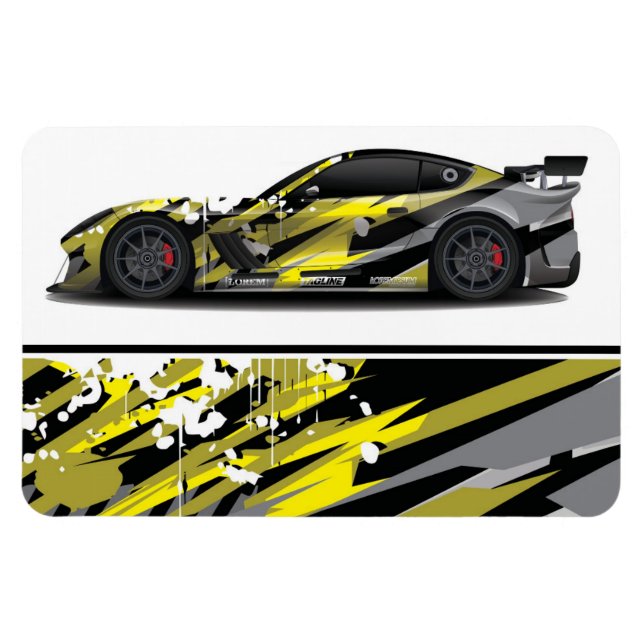 Íman Ímã de Carro de Corrida (Horizontal)