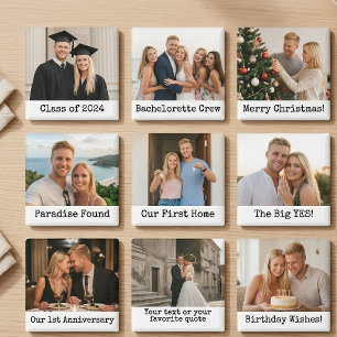 Íman Ímã de Casamento Personalizado para Recém-Casados