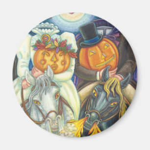 Íman ÍMÃ DE CASAMENTO SLEEPY HOLLOW HALLOWEEN Redondo