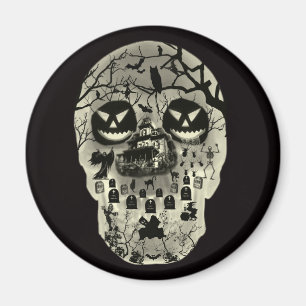 Íman Ímã de Caveira Lunar
