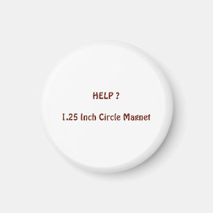 Íman Ímã de Círculo de 3,18 cm