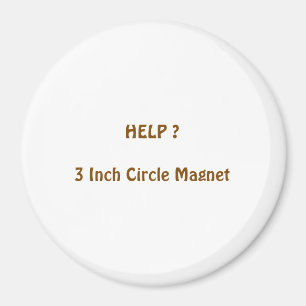 Íman Ímã de Círculo de 3 Polegadas