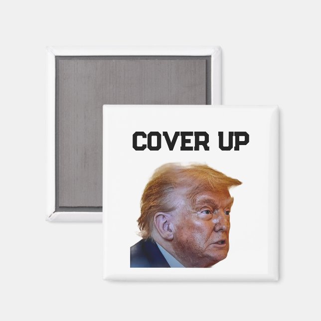 Íman Ímã de Cobertura de Trump (Front/Back)