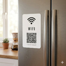 Íman Ímã de Conexão WiFi com Design de Código QR para D