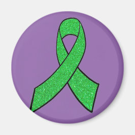 Íman Ímã de conscientização sobre doença de Lyme roxo e