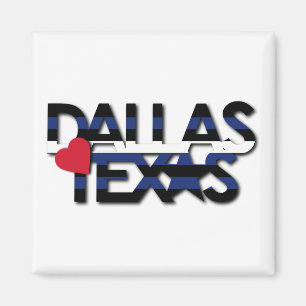 Íman Ímã de couro da listra de Dallas