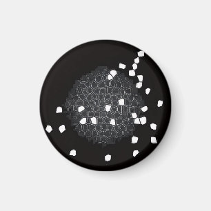 Íman Ímã de Cozinha com Padrão de Puzzle Quebrado