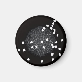 Íman Ímã de Cozinha com Padrão de Puzzle Quebrado